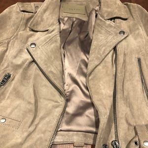Blank NYC suede moto jacket